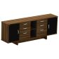 Armário Credenza 3 Gavetas Duplo